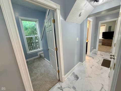 Hallway at 1249 Union Street, Indianapolis, IN