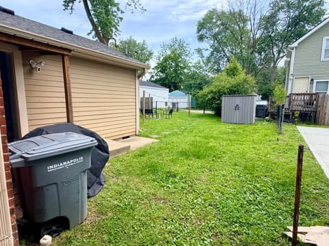 Yard at 1249 Union Street, Indianapolis, IN