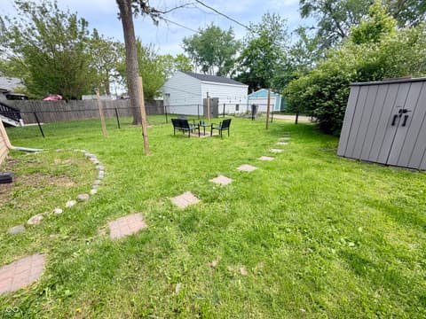 Yard at 1249 Union Street, Indianapolis, IN