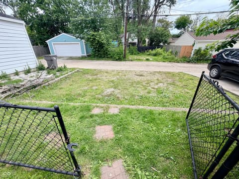 Backyard at 1249 Union Street, Indianapolis, IN