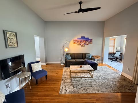 Living room at 1249 Union Street, Indianapolis, IN