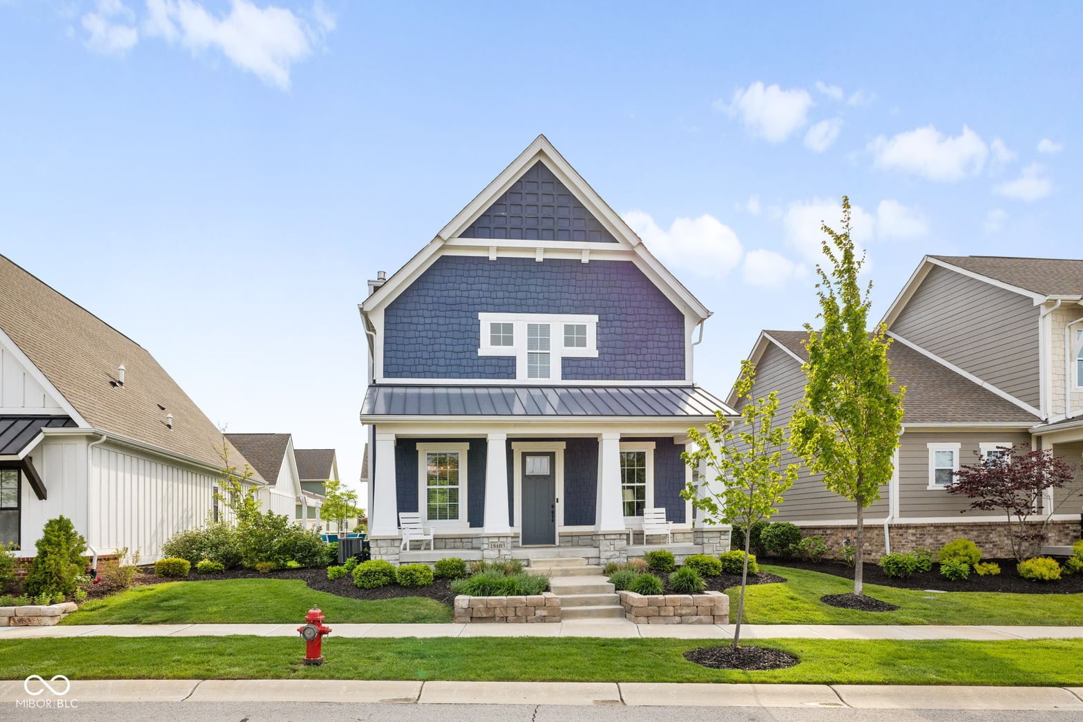 Front exterior at 15103 Larchwood Drive, Westfield, IN