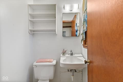 Bathroom at 1015 E Logan Street, Brownsburg, IN