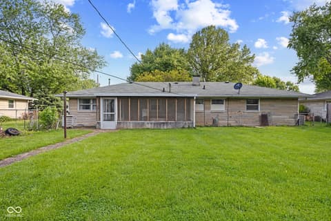 Backyard at 1015 E Logan Street, Brownsburg, IN