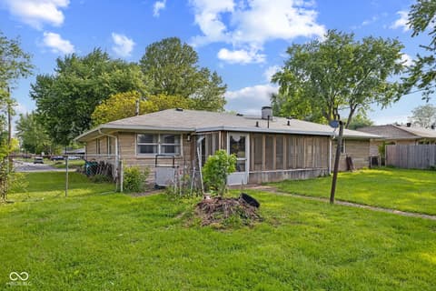 Backyard at 1015 E Logan Street, Brownsburg, IN