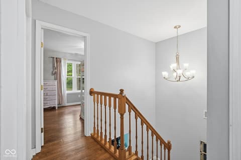 Hallway at 6804 Erika Lane, Nashville, IN