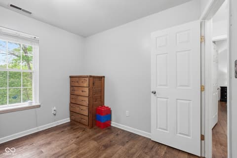 Bedroom at 6804 Erika Lane, Nashville, IN