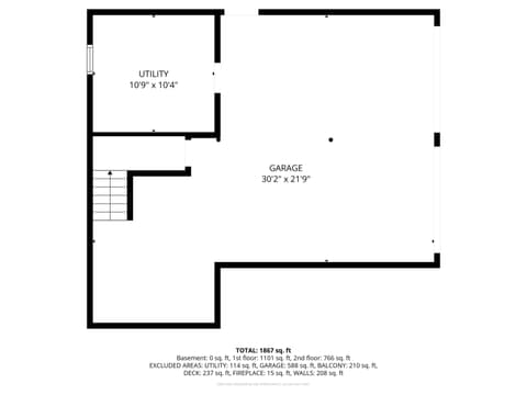 Floor Plan — 6804 Erika Lane, Nashville, IN