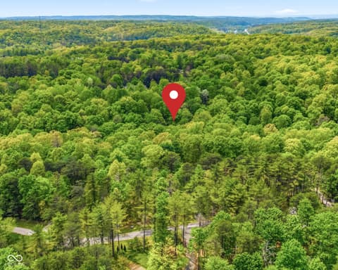 Aerial view at 6804 Erika Lane, Nashville, IN