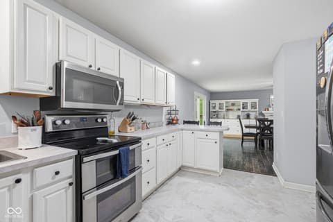Kitchen at 6804 Erika Lane, Nashville, IN