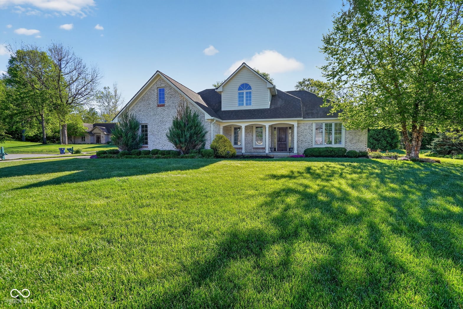 Front exterior at 2389 River Birch Court, Avon, IN