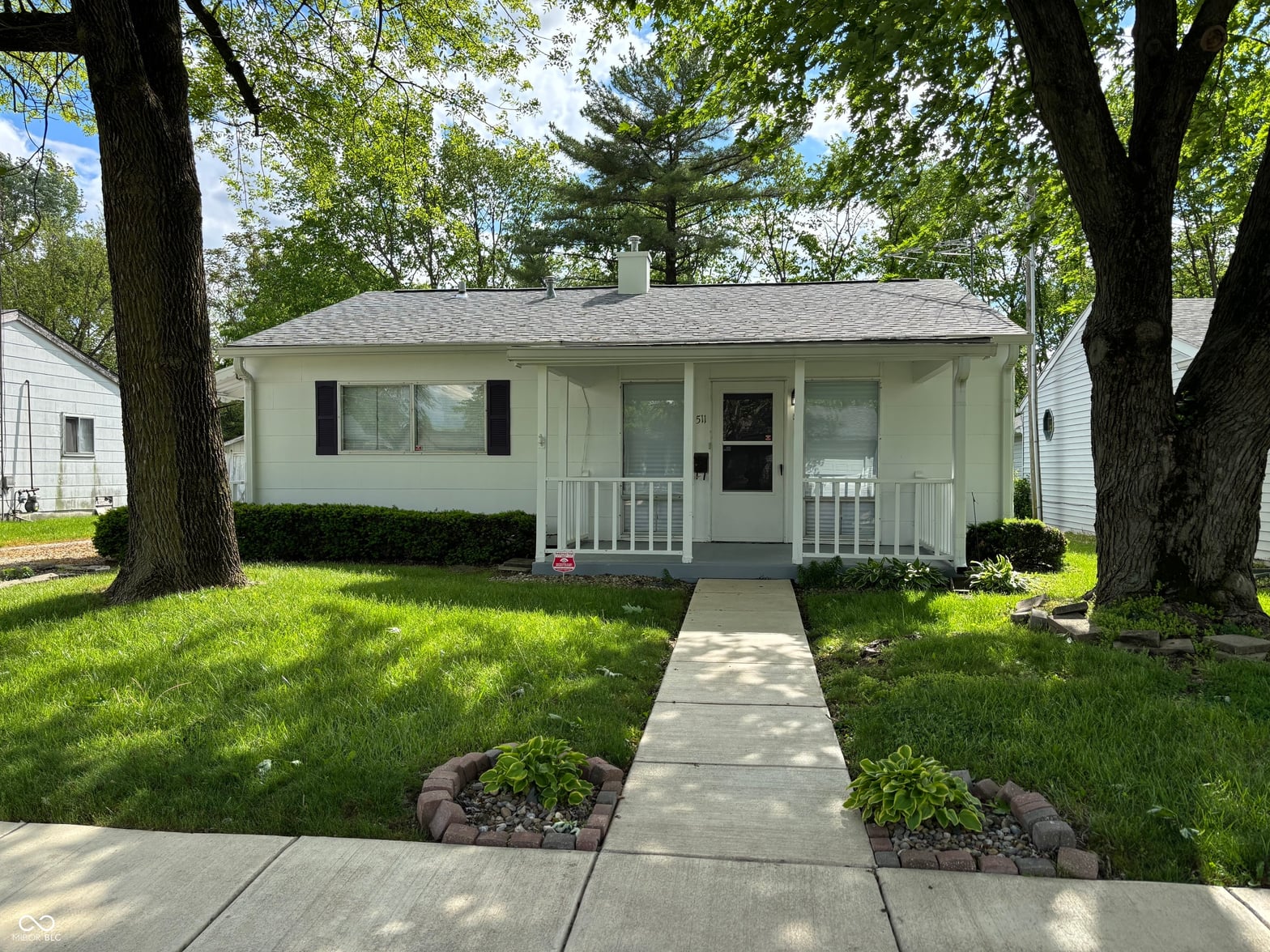 Front exterior at 511 Eberhart Drive, Shelbyville, IN