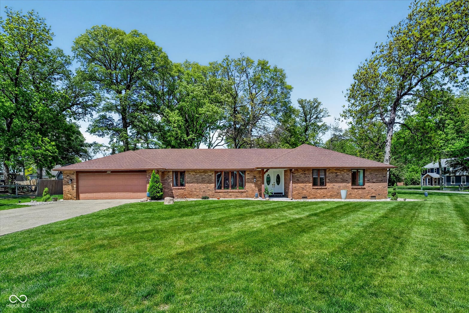 Front exterior at 5312 Larita Lane, Anderson, IN