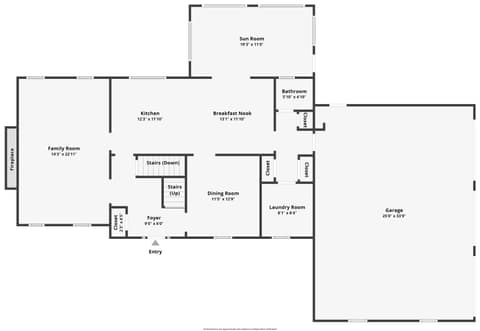 Floor Plan — 7082 Tremont Drive, Bargersville, IN