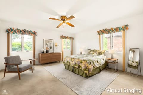 Bedroom at 1910 Summer Place, Anderson, IN