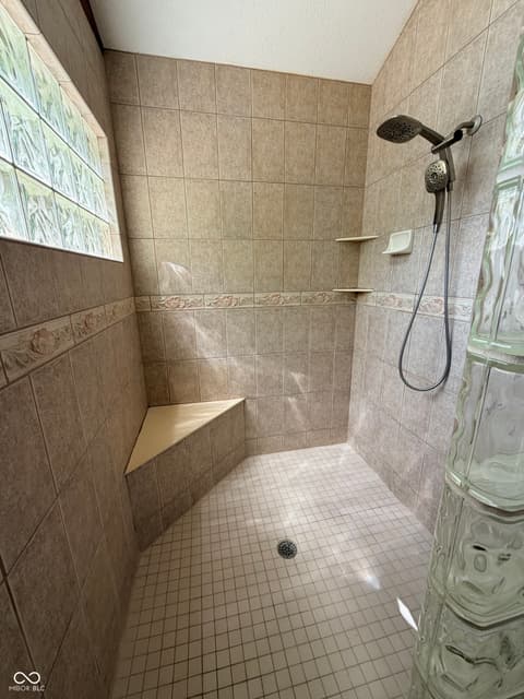Primary bathroom at 3401 E Loretta Drive, Indianapolis, IN