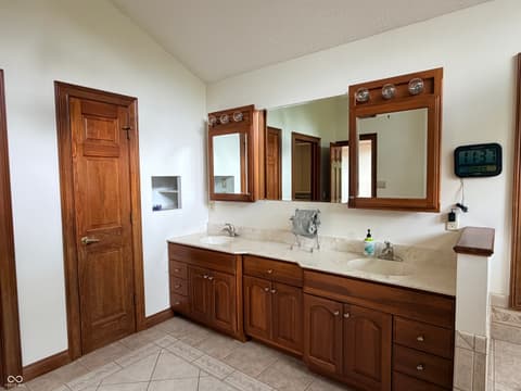 Primary bathroom at 3401 E Loretta Drive, Indianapolis, IN