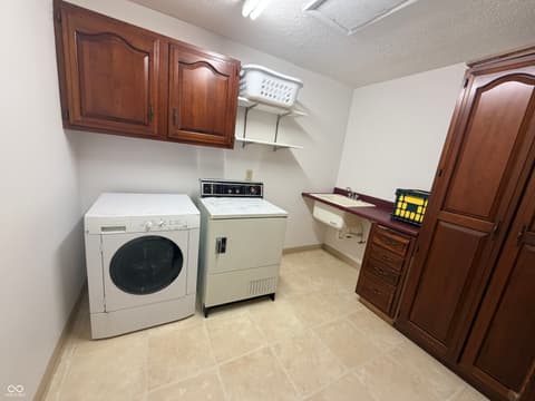 Laundry room at 3401 E Loretta Drive, Indianapolis, IN