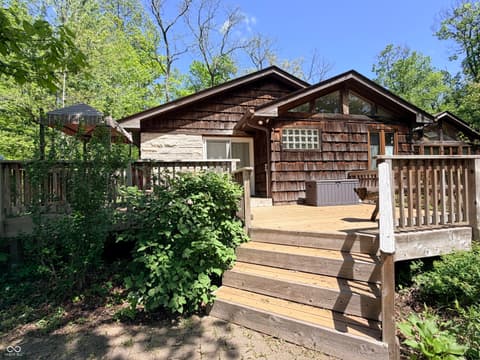 Front exterior at 3401 E Loretta Drive, Indianapolis, IN