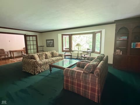Living room at 3401 E Loretta Drive, Indianapolis, IN