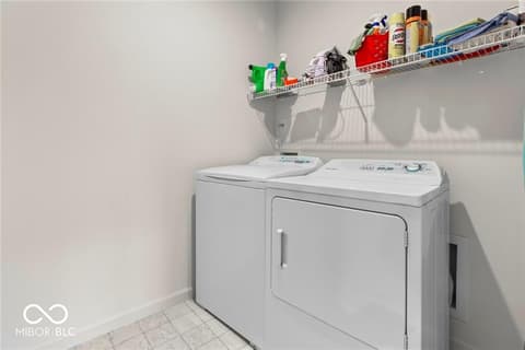 Laundry room at 14350 Ludwell Court, Fishers, IN
