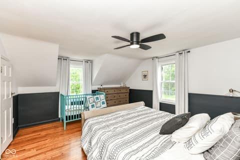 Primary bedroom at 6502 Homestead Drive, Indianapolis, IN