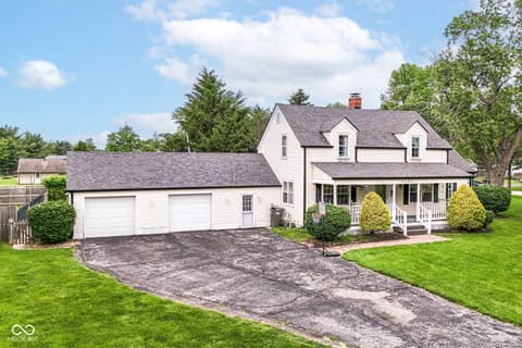 Front exterior at 6502 Homestead Drive, Indianapolis, IN