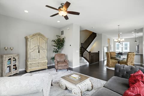Primary bedroom at 13311 Susser Way, Fishers, IN