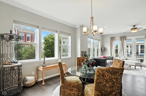 Living room at 13311 Susser Way, Fishers, IN