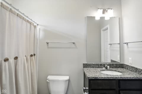 Primary bathroom at 13311 Susser Way, Fishers, IN