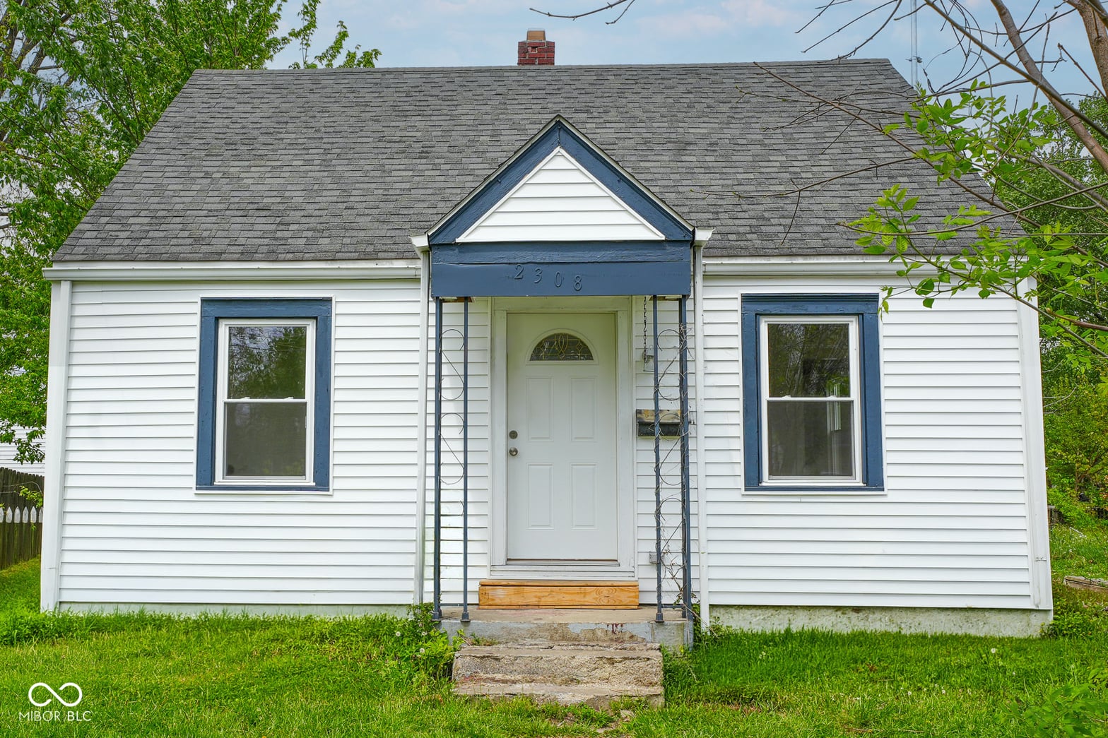 Front exterior at 2308 E 5th Street, Anderson, IN