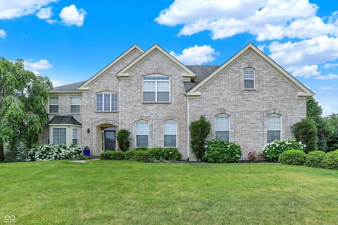 Front exterior at 10587 Proposal Pointe Way, Fishers, IN