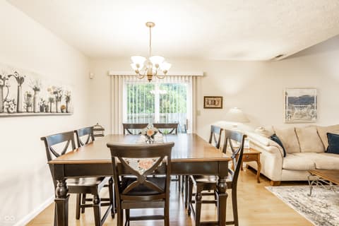 Dining room at 9845 Worthington Boulevard, Fishers, IN