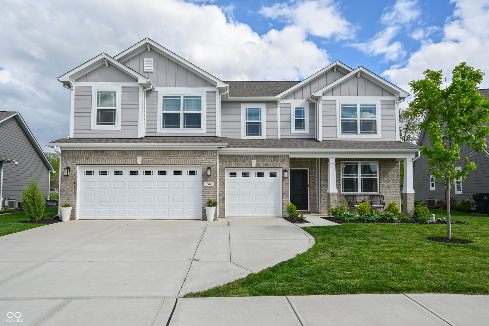Front exterior at 604 Donegal Drive, Pendleton, IN