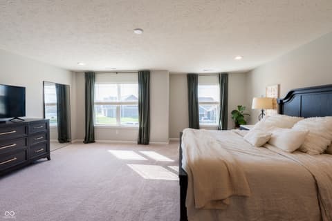 Primary bedroom at 604 Donegal Drive, Pendleton, IN