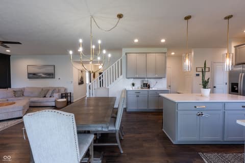 Dining room at 604 Donegal Drive, Pendleton, IN
