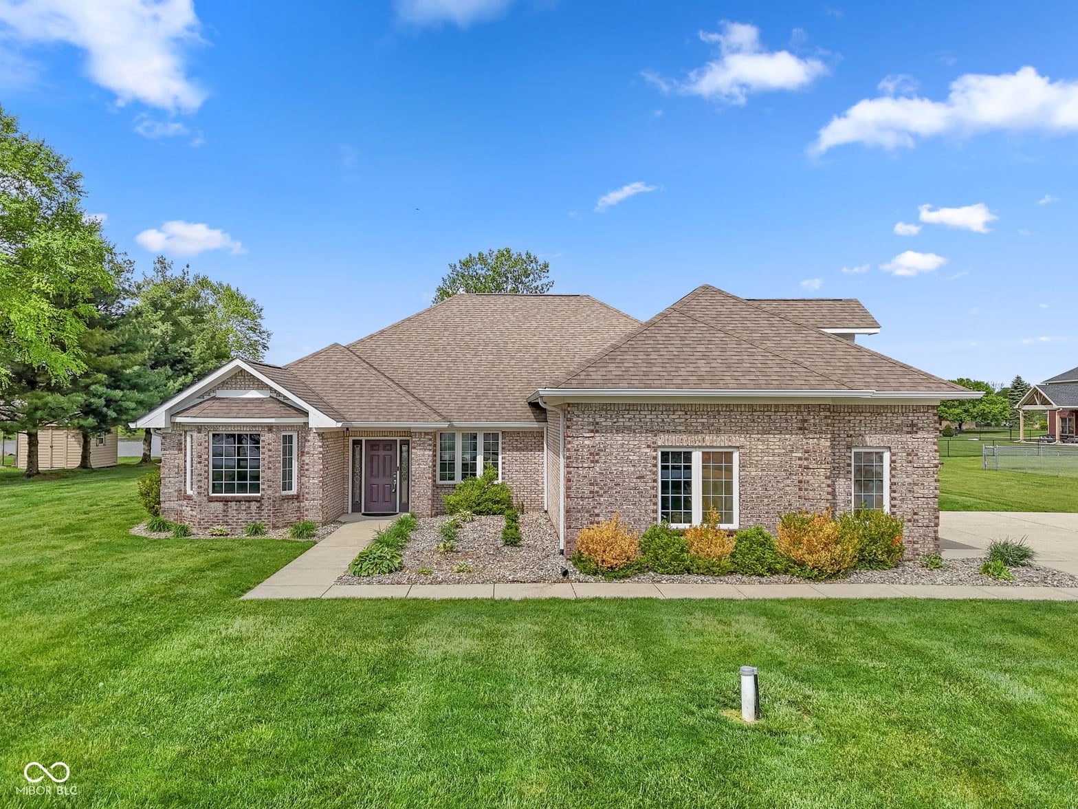 Front exterior at 4814 S 550 W, New Palestine, IN
