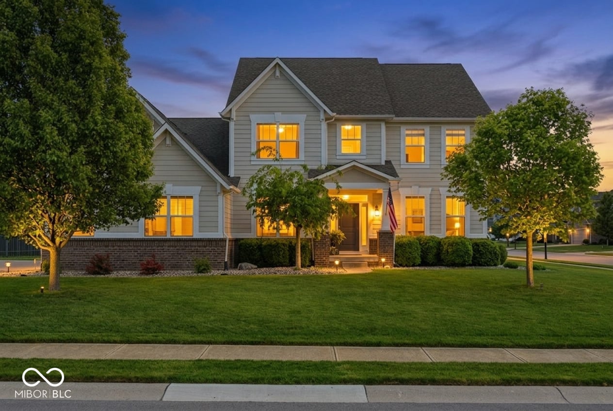 Front exterior at 1567 Windview, Brownsburg, IN