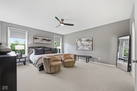 Primary bedroom at 1567 Windview, Brownsburg, IN