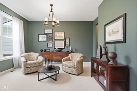 Living room at 1567 Windview, Brownsburg, IN
