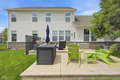 Backyard at 1567 Windview, Brownsburg, IN