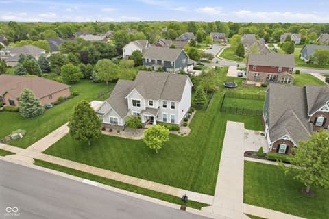 Aerial view at 1567 Windview, Brownsburg, IN