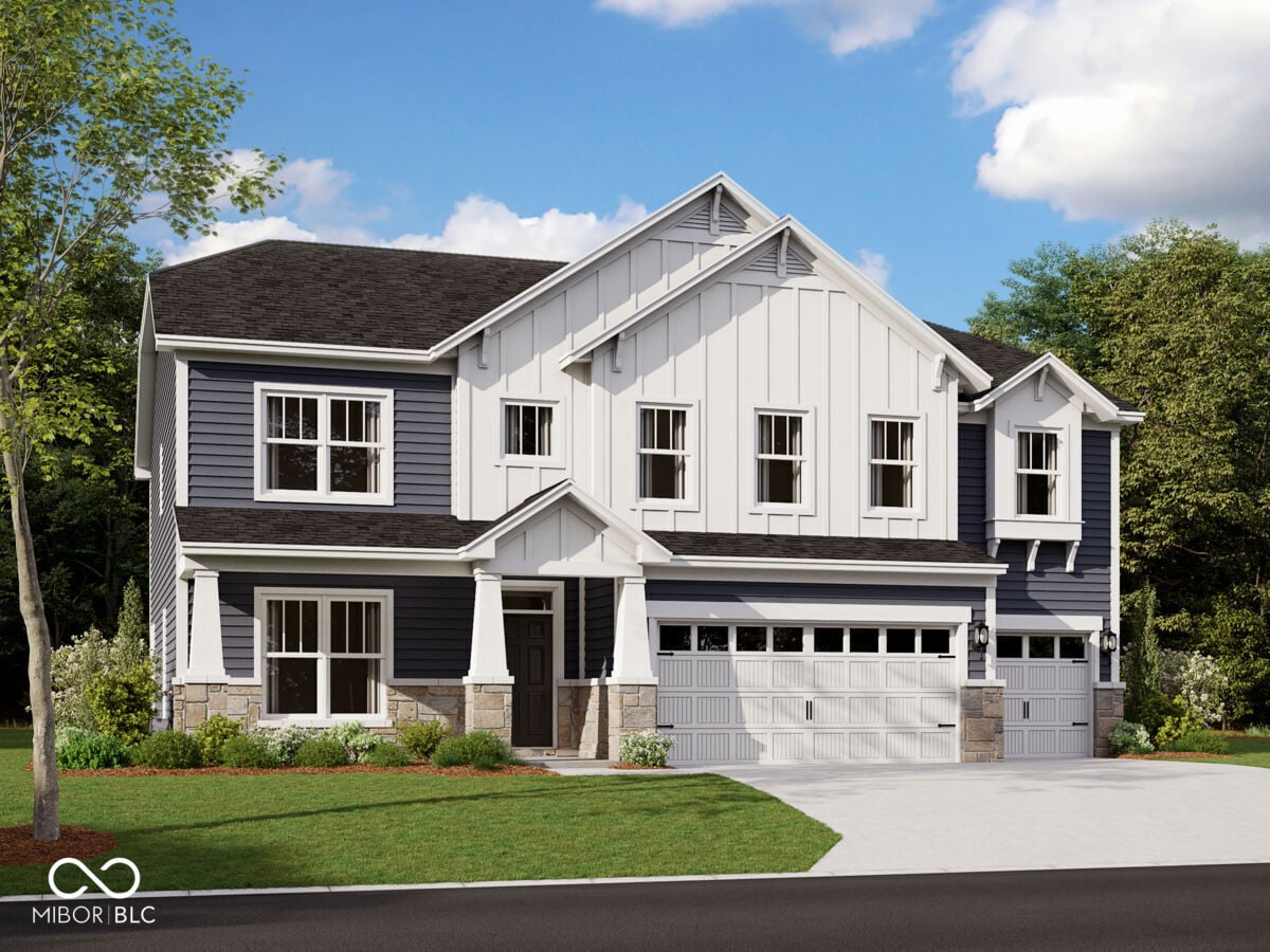 Front exterior at 5238 Jacaranda Drive, Indianapolis, IN