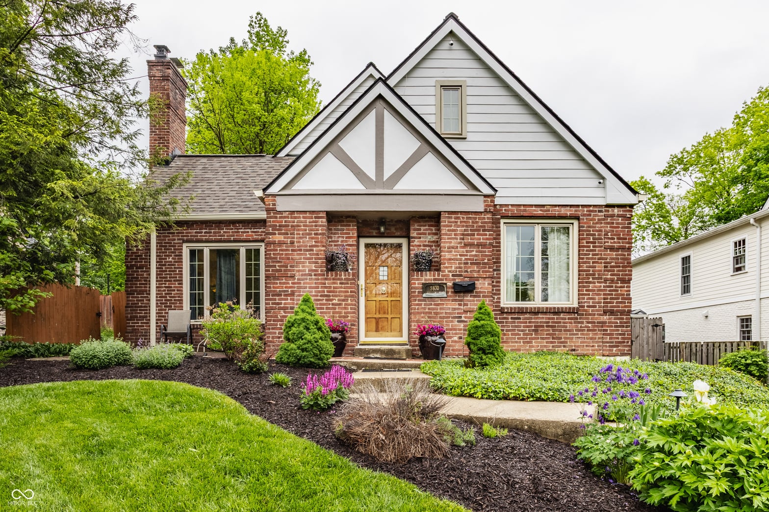 Front exterior at 5833 Winthrop Avenue, Indianapolis, IN