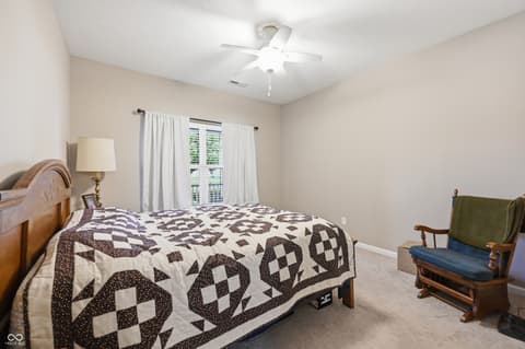 Bedroom at 1664 Magnolia Drive, Greenwood, IN