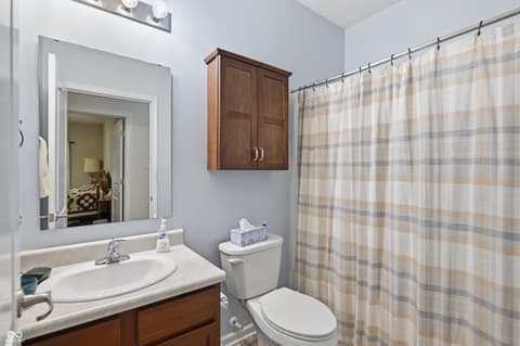 Bathroom at 1664 Magnolia Drive, Greenwood, IN