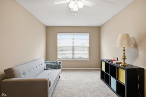 Family room at 1664 Magnolia Drive, Greenwood, IN