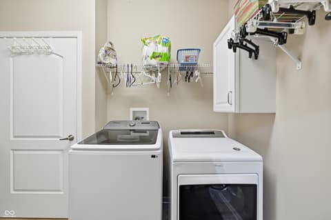 Laundry room at 1664 Magnolia Drive, Greenwood, IN