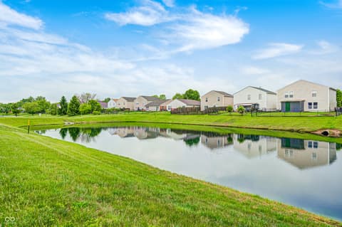 Pond — 1664 Magnolia Drive, Greenwood, IN