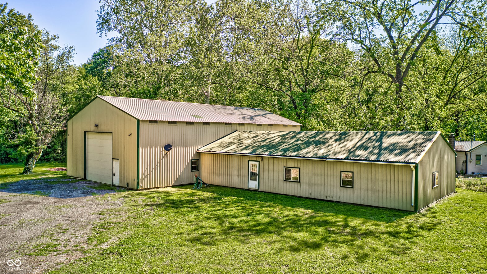 Front exterior at 8740 Huggin Hollow Road, Martinsville, IN